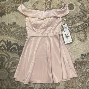 Light pink formal dress